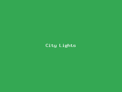 City Lights